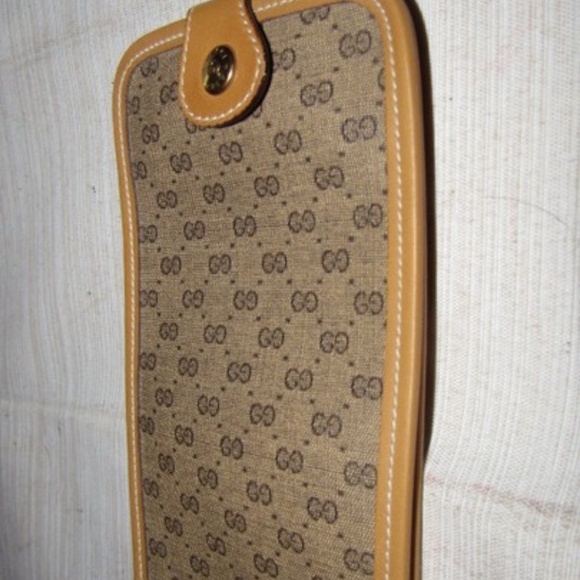 Gucci Brown Small G Logo Coated Canvas - Picture 8 of 8
